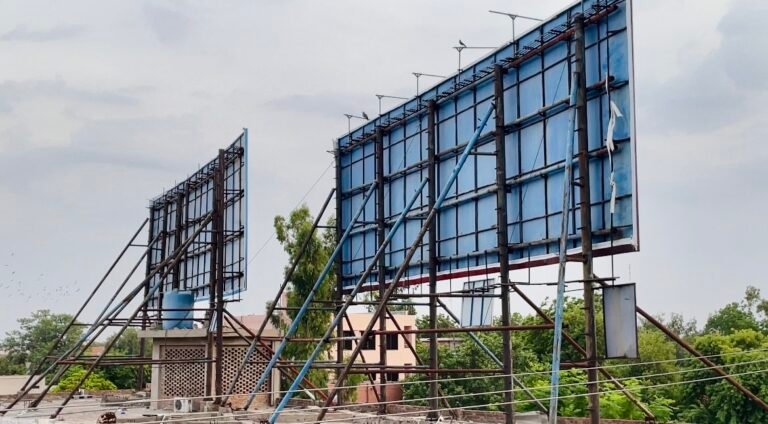 iron billboards constructed by eb sign services
